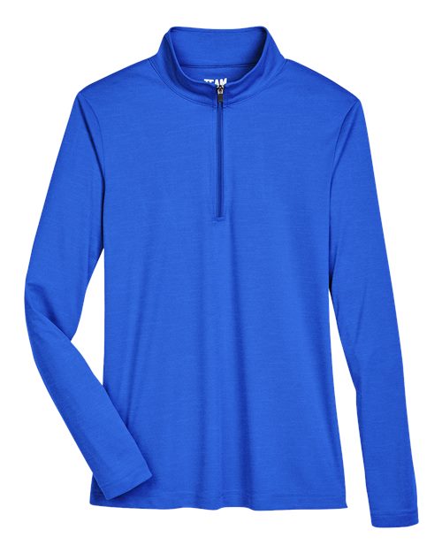 Women's Zone Sonic Heather Performance Quarter-Zip Pullover | USA Decoration
