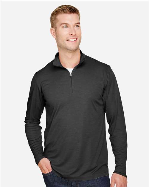 Zone Sonic Heather Performance Quarter-Zip Pullover | USA Decoration