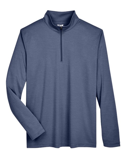 Zone Sonic Heather Performance Quarter-Zip Pullover | USA Decoration