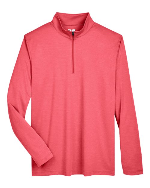 Zone Sonic Heather Performance Quarter-Zip Pullover | USA Decoration