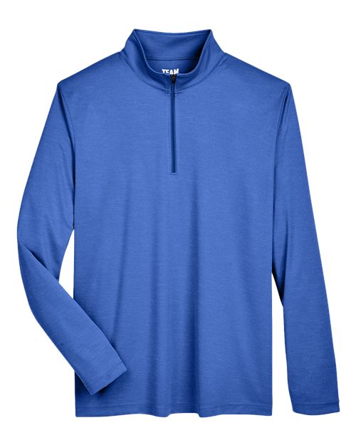 Zone Sonic Heather Performance Quarter-Zip Pullover | USA Decoration