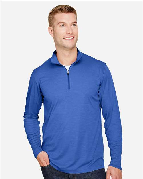 Zone Sonic Heather Performance Quarter-Zip Pullover | USA Decoration