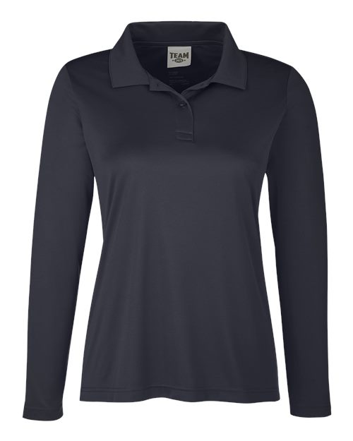 Women's Zone Performance Long Sleeve Polo | USA Decoration