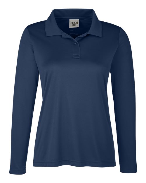 Women's Zone Performance Long Sleeve Polo | USA Decoration
