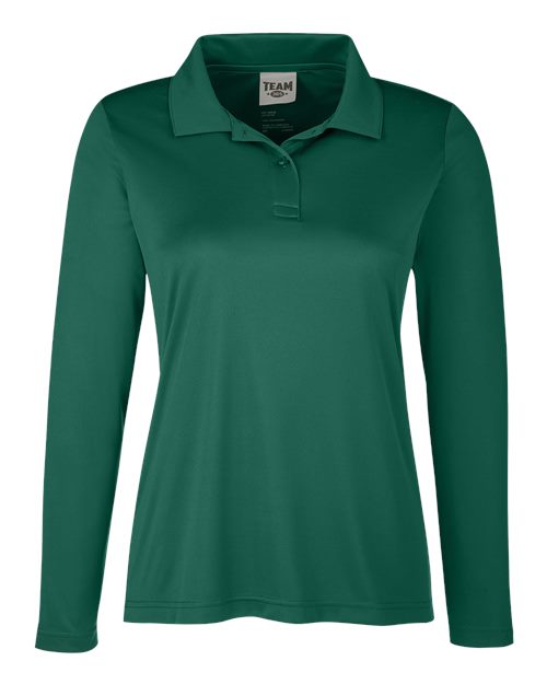 Women's Zone Performance Long Sleeve Polo | USA Decoration