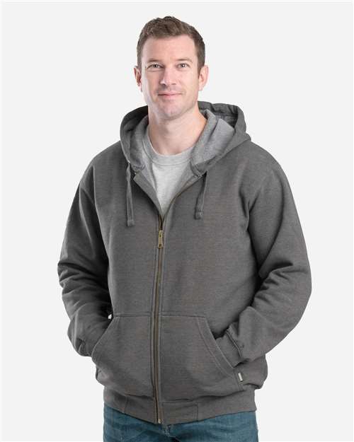 Heritage Full-Zip Hooded Sweatshirt | USA Decoration