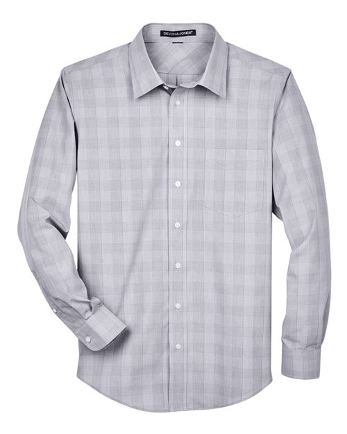 Crown Collection® Glen Plaid Woven Dress Shirt | USA Decoration