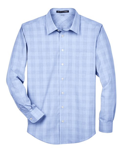 Crown Collection® Glen Plaid Woven Dress Shirt | USA Decoration