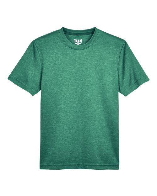 Youth Sonic Heather Performance T-Shirt | USA Decoration