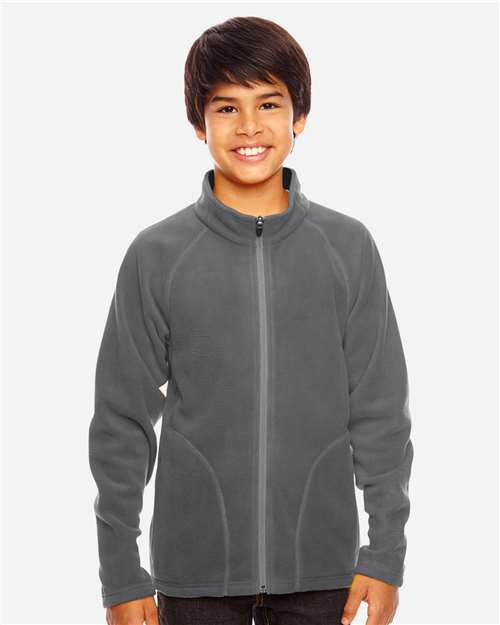 Youth Campus Microfleece Jacket | USA Decoration