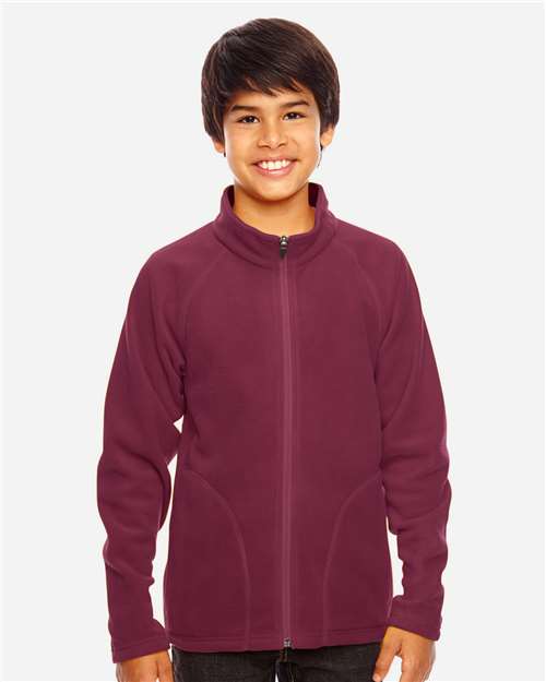 Youth Campus Microfleece Jacket | USA Decoration
