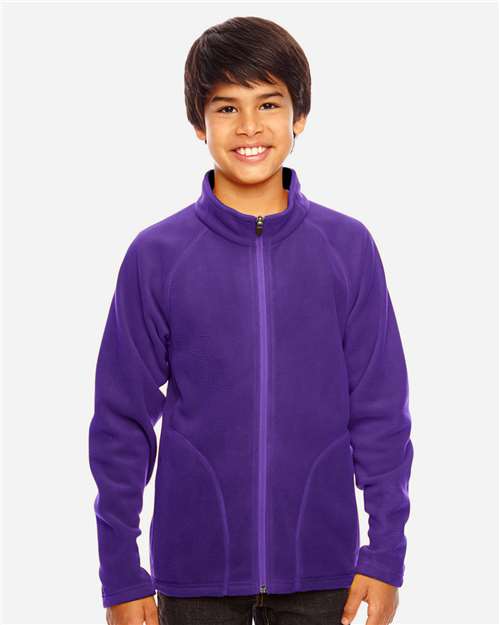 Youth Campus Microfleece Jacket | USA Decoration