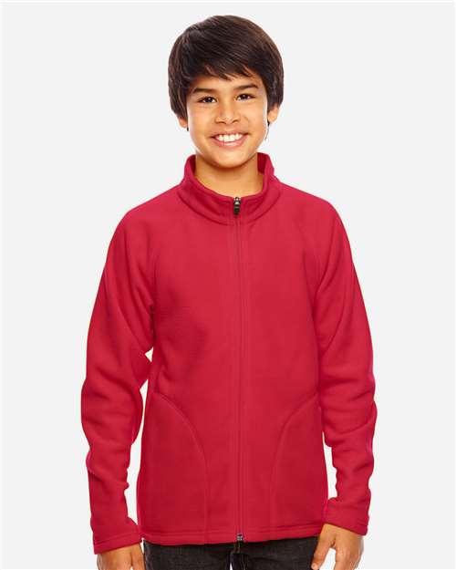 Youth Campus Microfleece Jacket | USA Decoration