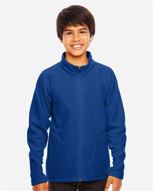 Youth Campus Microfleece Jacket | USA Decoration