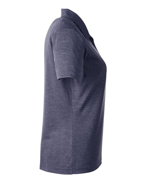 Women's Zone Sonic Heather Performance Polo | USA Decoration