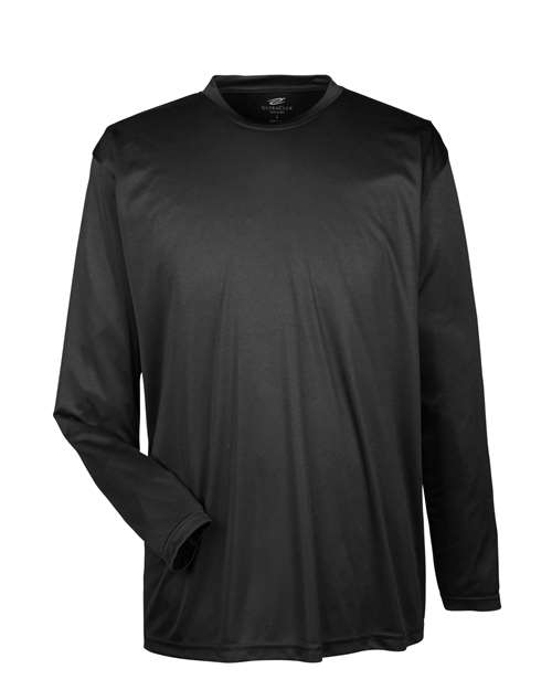 Cool & Dry Sport Long Sleeve Performance Interlock T-Shirt | USA Decoration