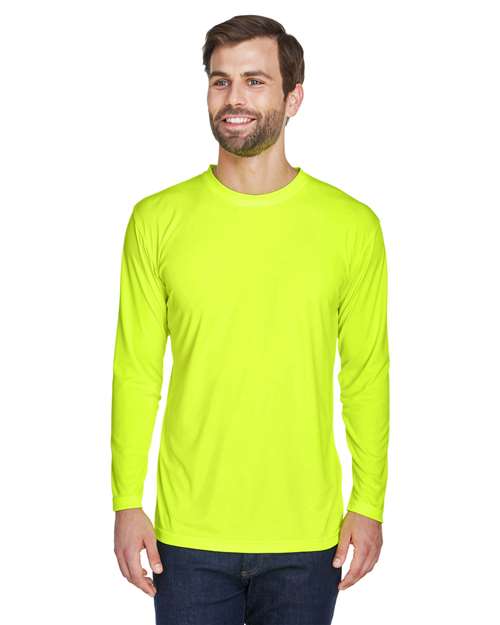 Cool & Dry Sport Long Sleeve Performance Interlock T-Shirt | USA Decoration
