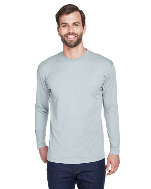Cool & Dry Sport Long Sleeve Performance Interlock T-Shirt | USA Decoration