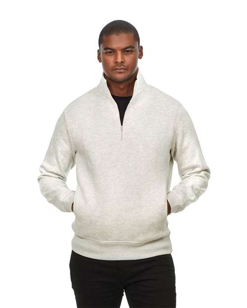 Ultimate Fleece Quarter-Zip Sweatshirt | USA Decoration
