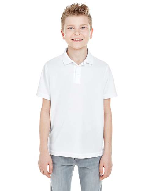 Youth Cool & Dry Mesh Piqué Polo | USA Decoration