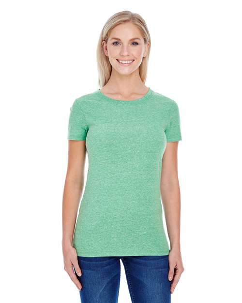 Women's Tri-Blend Short-Sleeve T-Shirt | USA Decoration