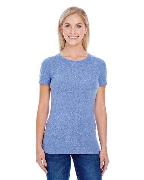 Women's Tri-Blend Short-Sleeve T-Shirt | USA Decoration
