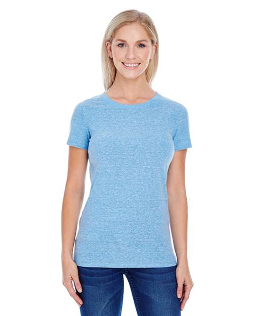 Women's Tri-Blend Short-Sleeve T-Shirt | USA Decoration