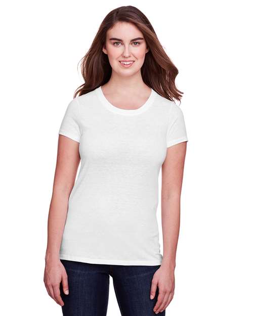 Women's Tri-Blend Short-Sleeve T-Shirt | USA Decoration
