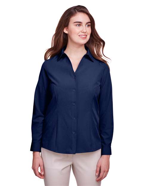 Women's Bradley Performance Woven Shirt | USA Decoration