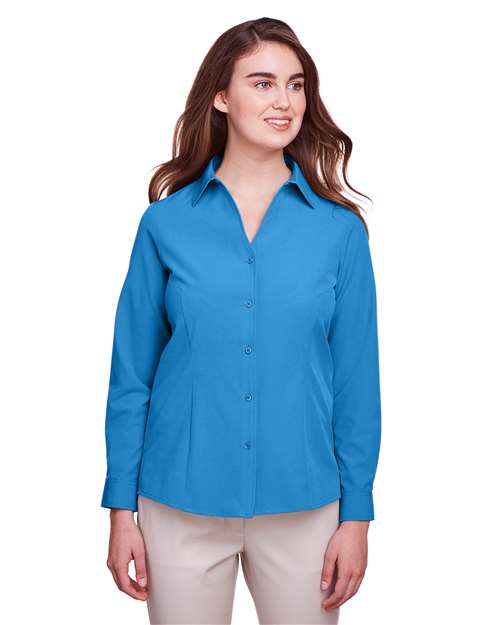 Women's Bradley Performance Woven Shirt | USA Decoration
