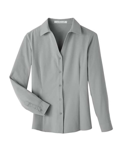 Women's Bradley Performance Woven Shirt | USA Decoration