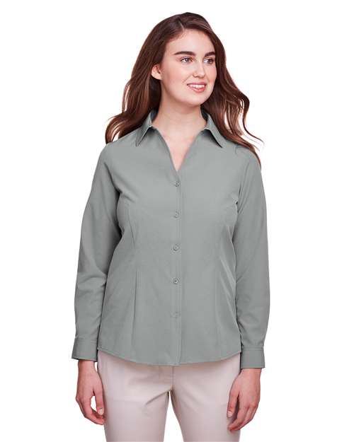 Women's Bradley Performance Woven Shirt | USA Decoration