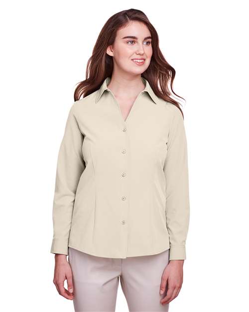 Women's Bradley Performance Woven Shirt | USA Decoration