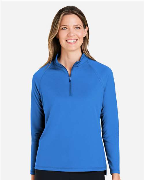 Women's Revive Coolcore® Quarter-Zip Pullover | USA Decoration