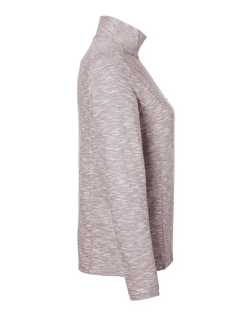 Women's Eclipse Jacquard Quarter-Zip Pullover | USA Decoration