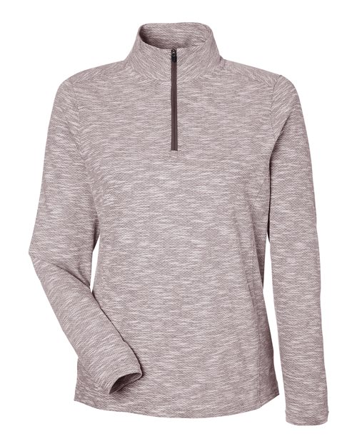 Women's Eclipse Jacquard Quarter-Zip Pullover | USA Decoration