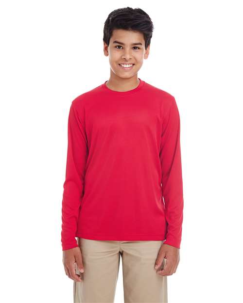 Youth Cool & Dry Performance Long Sleeve Top | USA Decoration
