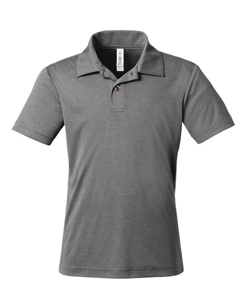 Youth Zone Sonic Heather Performance Polo | USA Decoration