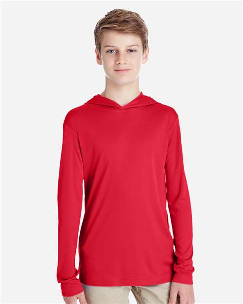 Youth Zone Performance Hooded T-Shirt | USA Decoration