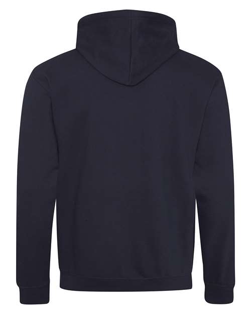 Midweight Varsity Contrast Hooded Sweatshirt | USA Decoration