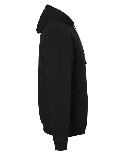 Midweight Varsity Contrast Hooded Sweatshirt | USA Decoration
