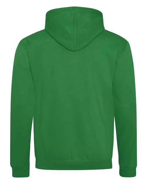 Midweight Varsity Contrast Hooded Sweatshirt | USA Decoration