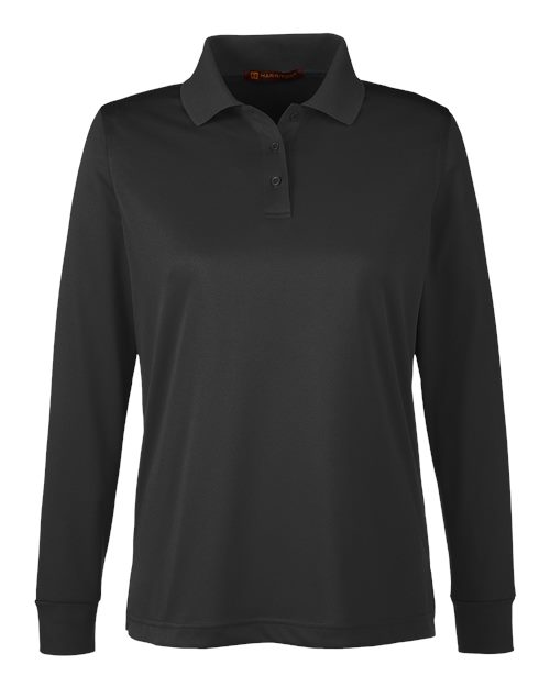 Women's Advantage Snag Protection Plus IL Long Sleeve Polo | USA Decoration