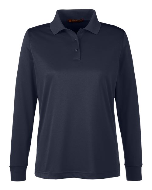 Women's Advantage Snag Protection Plus IL Long Sleeve Polo | USA Decoration