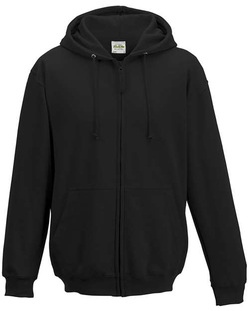 Midweight College Full-Zip Hooded Sweatshirt | USA Decoration