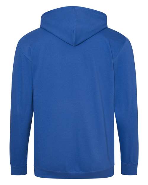 Midweight College Full-Zip Hooded Sweatshirt | USA Decoration