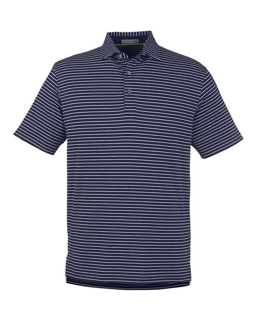 Cloud Lightweight Polo Brookline Stripe | USA Decoration