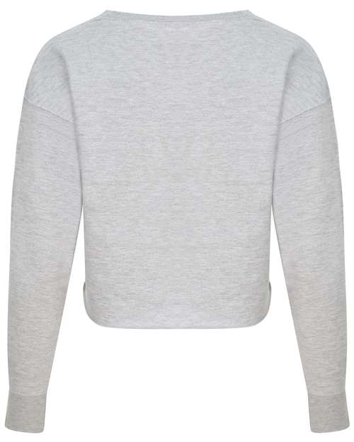 Women's Cropped Pullover Sweatshirt | USA Decoration