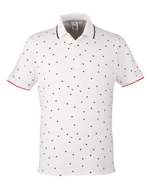Volition Skylight Patriotic Polo | USA Decoration