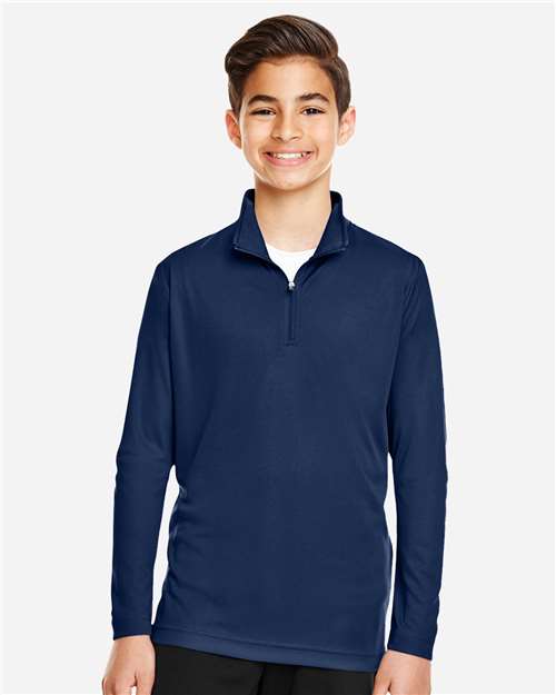 Youth Zone Performance Quarter-Zip Pullover | USA Decoration